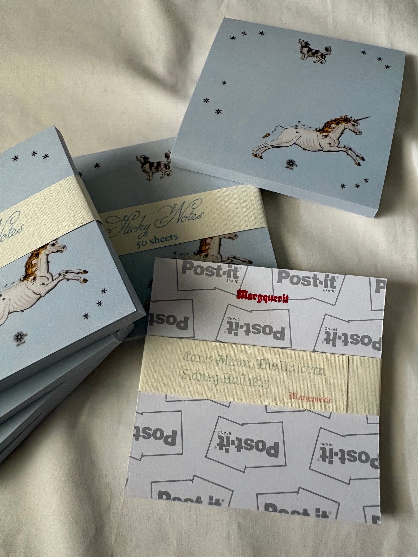Canis Minor, The Unicorn Sticky Notes
